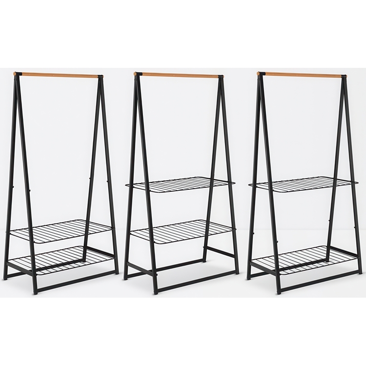 Klädställning med hyllor, Brabantia