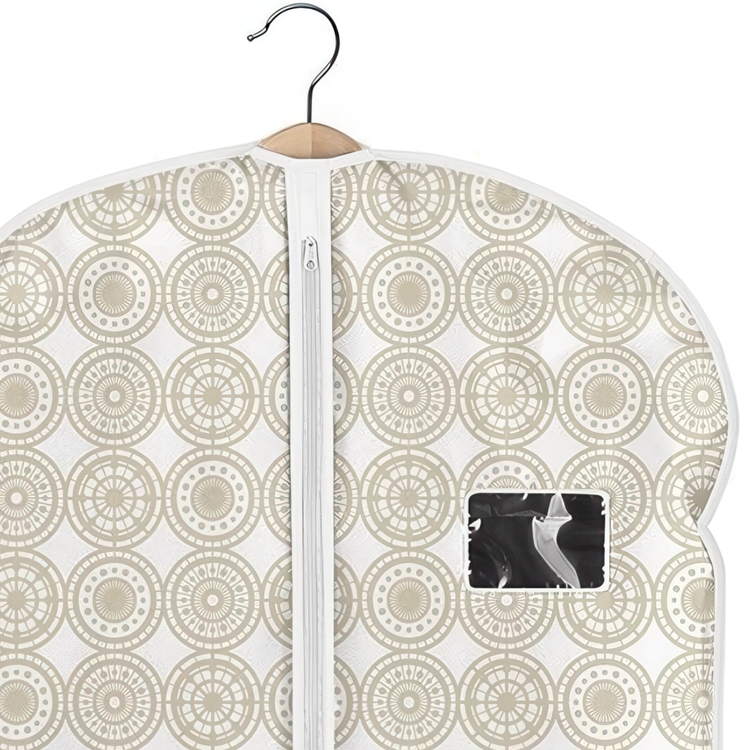 Klädöverdrag, Lång, ELLA SAND, 60 x H135 cm, Vit / beige