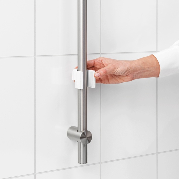 Förvaringskorg till duschstång, Brabantia, Vit