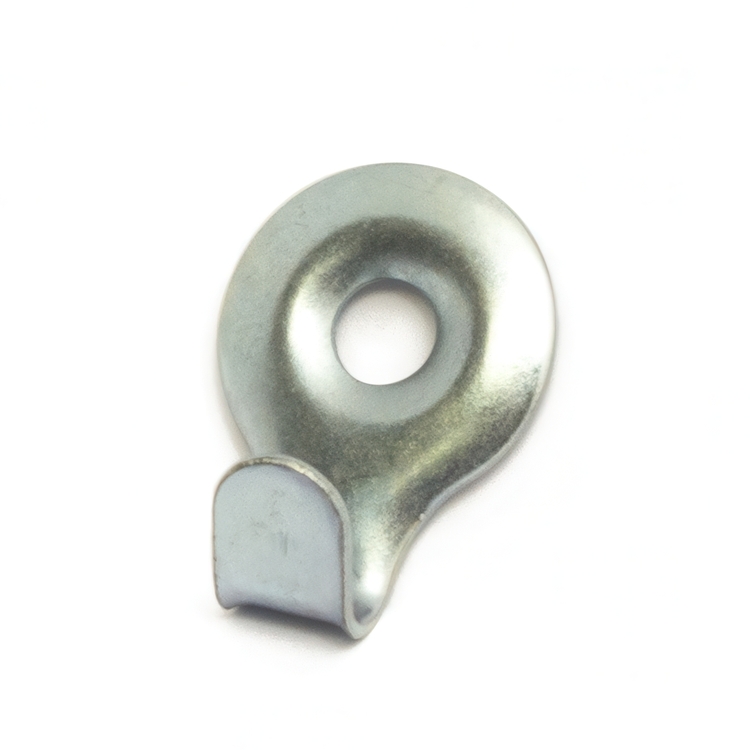 Krokar platta, små, 2,5 cm, HABO, 2 st, Metall