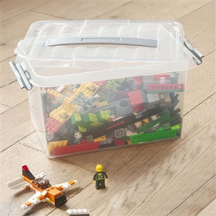 Förvaringslåda med handtag 6L, Q-Line