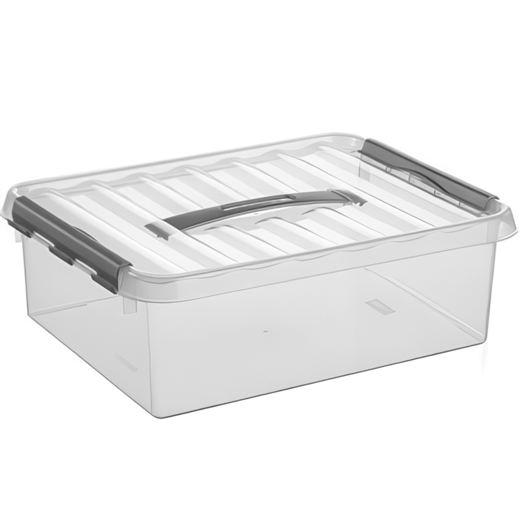Förvaringslåda med handtag 10L, Q-Line