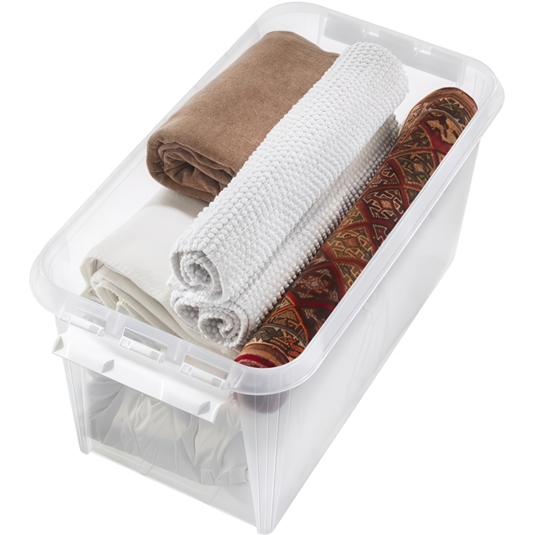 Stor förvaringslåda med lock 66L, SmartStore