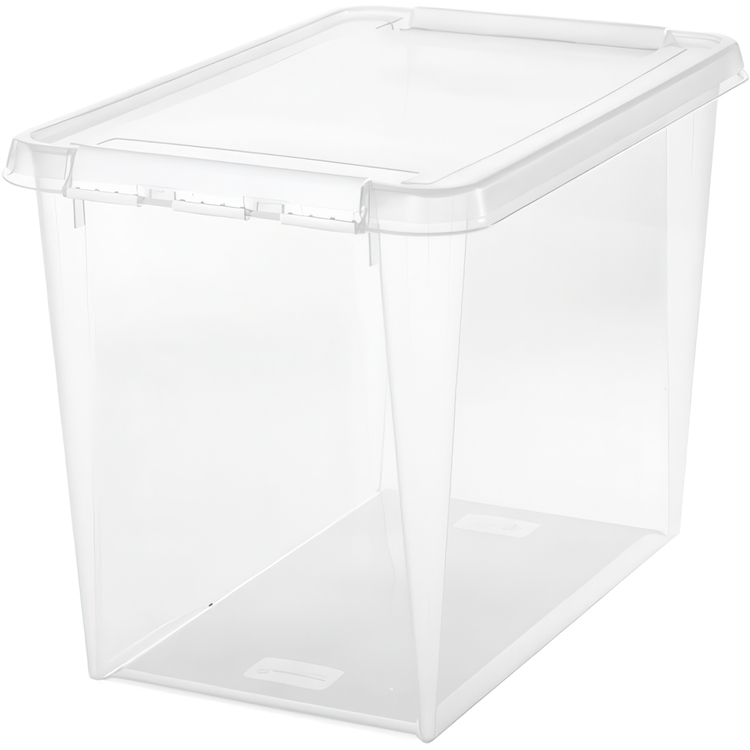 Stor förvaringslåda med lock 66L, SmartStore
