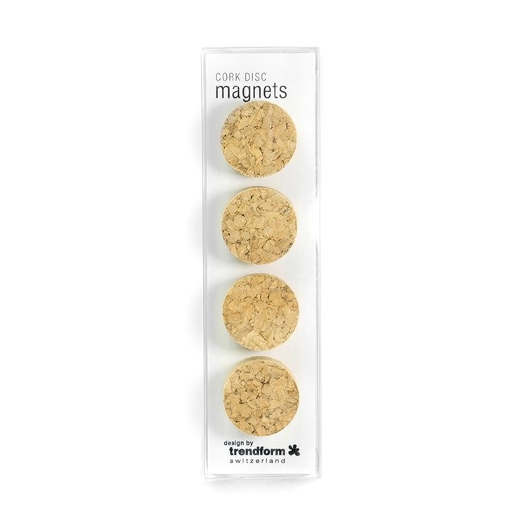 Magnet i kork 4-pack
