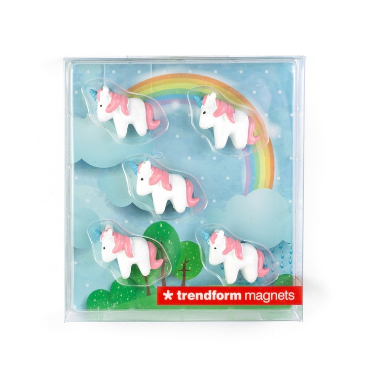 Magnetfigur 5-pack, Enhörning