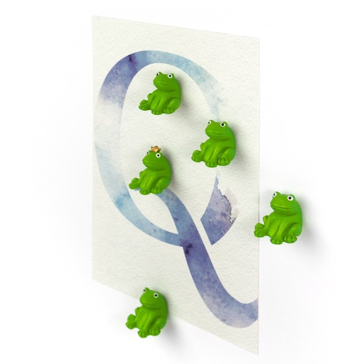 Magnetfigur 5-pack, Groda