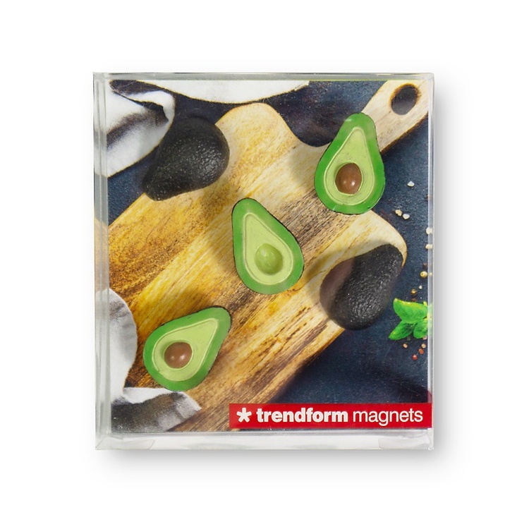 Magnetfigur 5-pack, Avokado
