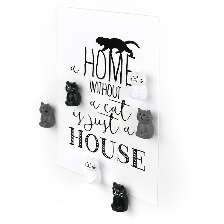 Magnetfigur 6-pack, Katt