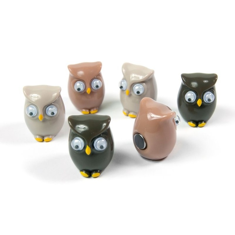 Magnetfigur 6-pack, Uggla