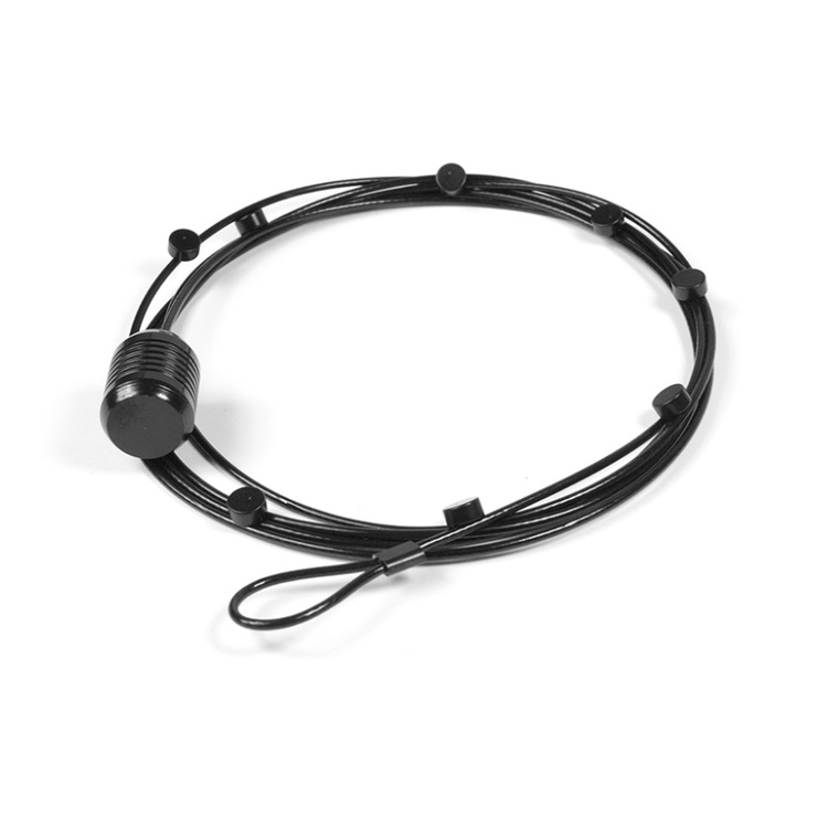 Magnetisk fotohängare med tyngd och 8 magneter 150cm, Svart