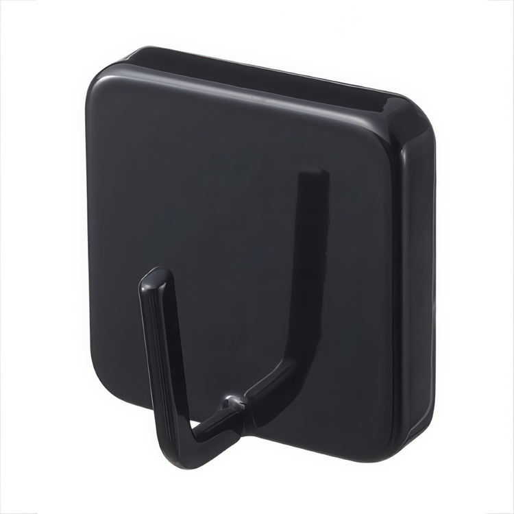 Magnetisk krok, MAGNET HOOK TOWER, 4,8 x 4,8 cm, Yamazaki, Svart