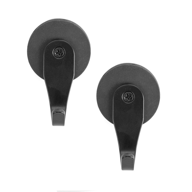 Extra stark magnetkrok 2-pack, Svart