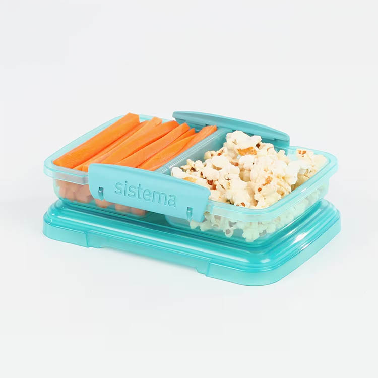 Tvådelad snackslåda 0,35L, Sistema