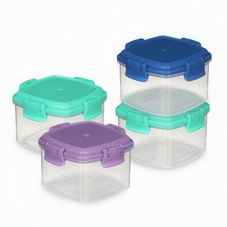 Dressingburk 4-pack 62ml, Sistema