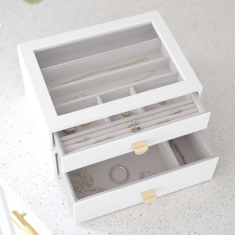 Minibyrå för smycken, 2 lådor, CLASSIC STACKERS DRAWERS