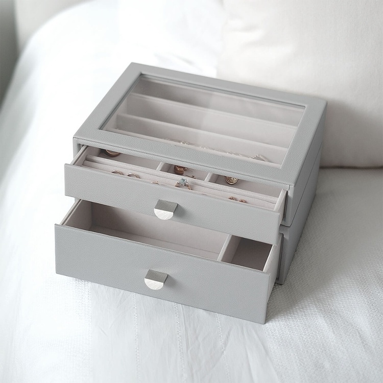 Minibyrå för smycken, 2 lådor, CLASSIC STACKERS DRAWERS