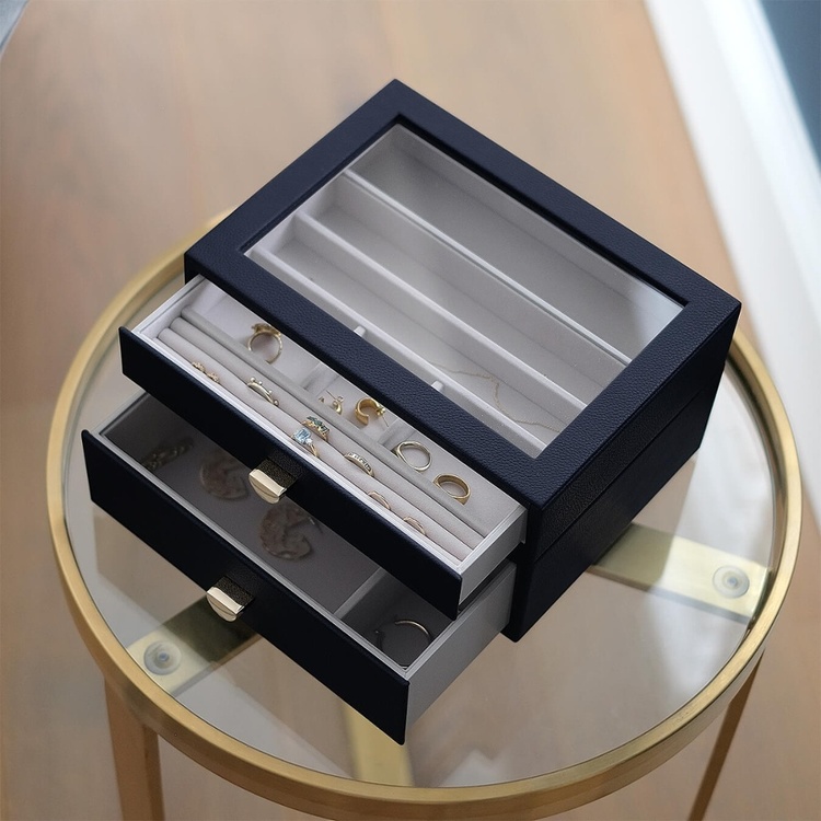 Minibyrå för smycken, 2 lådor, CLASSIC STACKERS DRAWERS