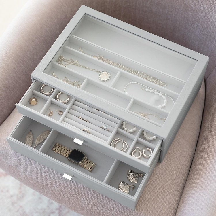 Minibyrå för smycken, 2 lådor, SUPERSIZE STACKERS DRAWERS