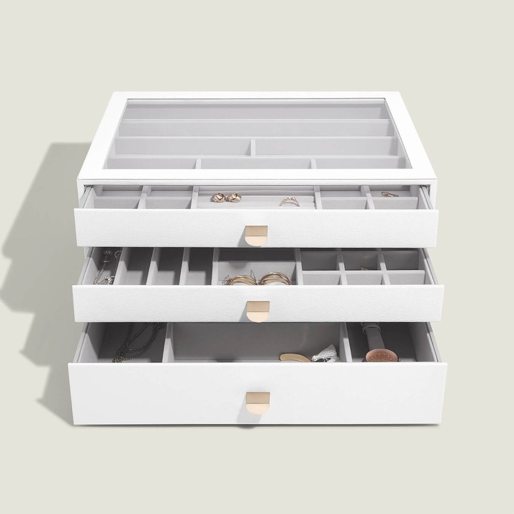 Minibyrå för smycken, 3 lådor, SUPERSIZE STACKERS DRAWERS