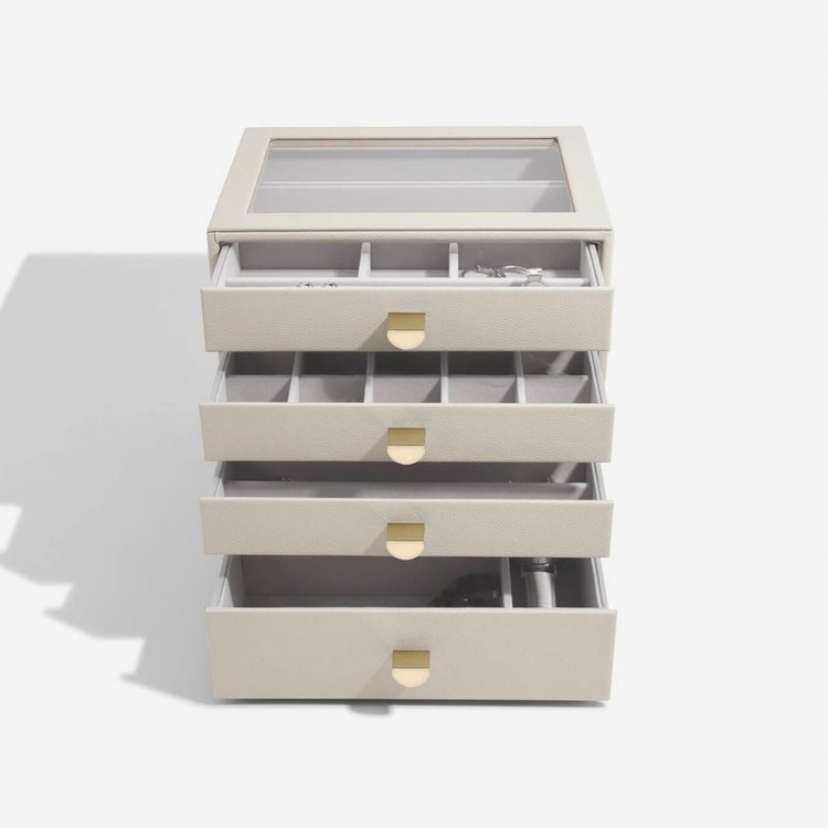 Minibyrå för smycken, 4 lådor, CLASSIC STACKERS DRAWERS