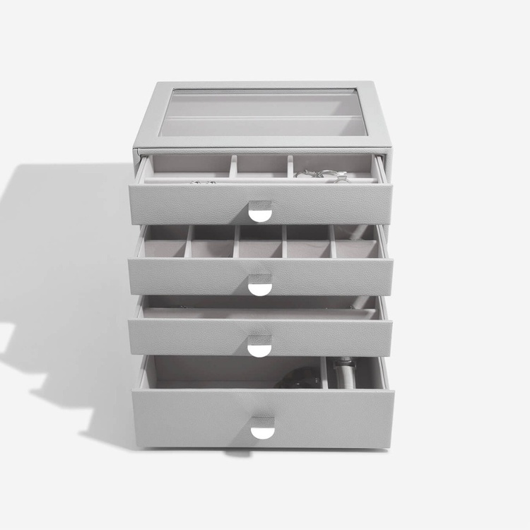 Minibyrå för smycken, 4 lådor, CLASSIC STACKERS DRAWERS