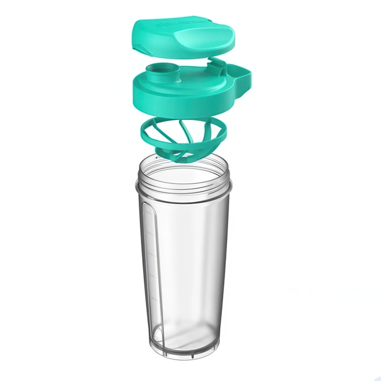 Shaker 0,75L, Sistema