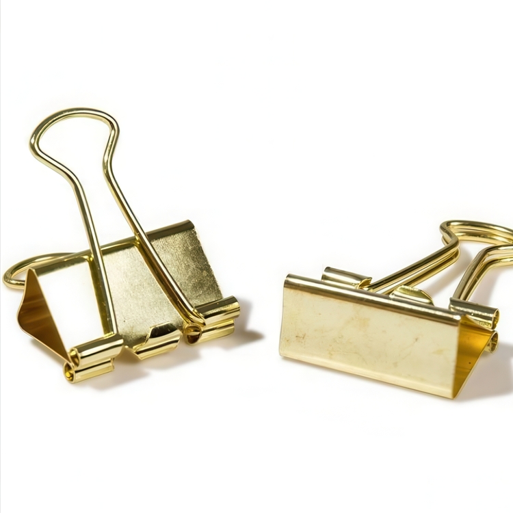 Pappersklämmor, 6 st, FOLDBACK CLIPS LARGE - 41 mm
