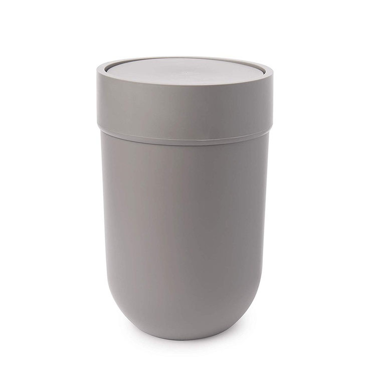 Papperskorg med lock, TOUCH WASTE CAN, Ø 19 x H 30 cm, Umbra