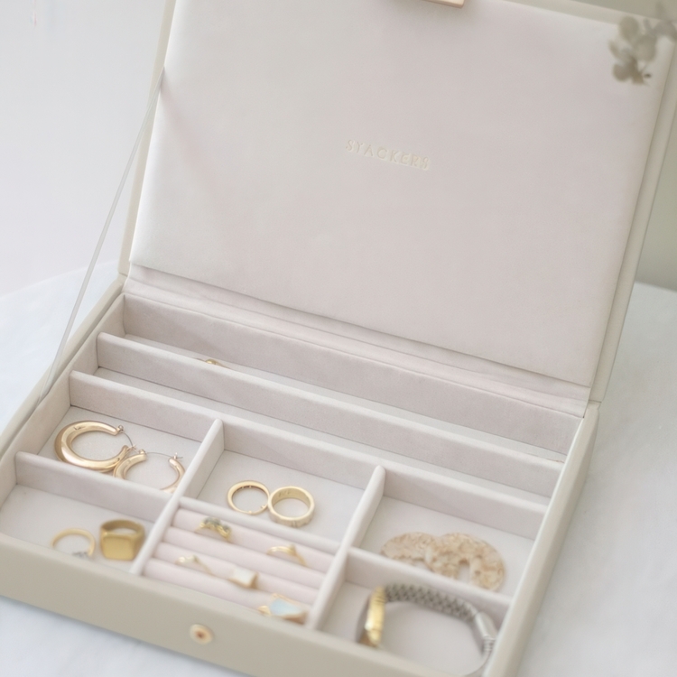 Smyckeskrin CLASSIC STACKERS, 25 x 18 x H 4 cm
