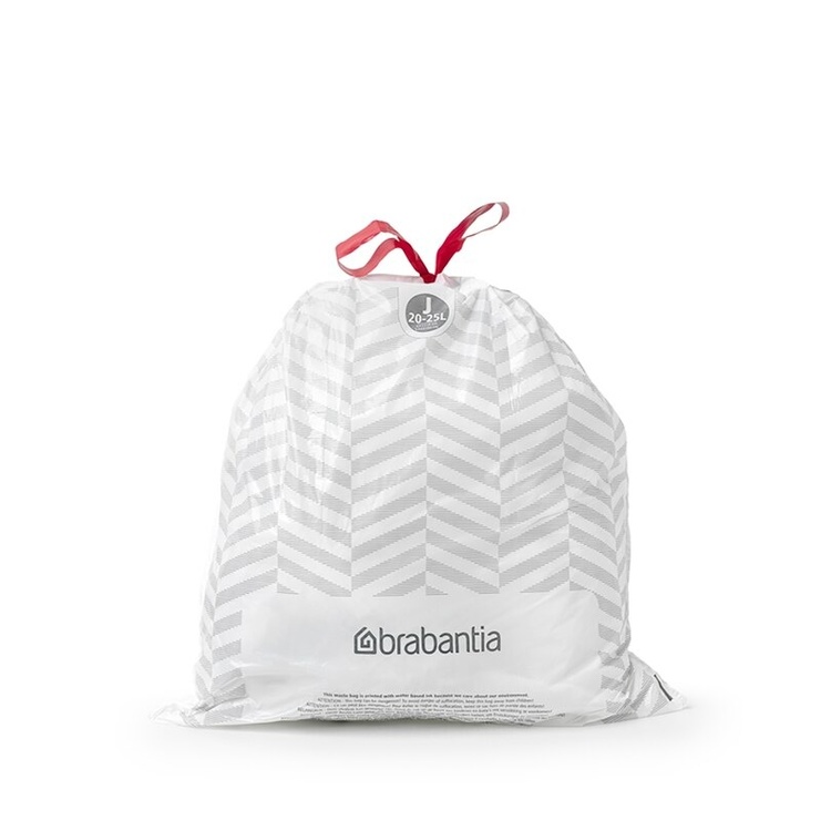 Soppåse med dragband 40-pack 20-25L, Brabantia