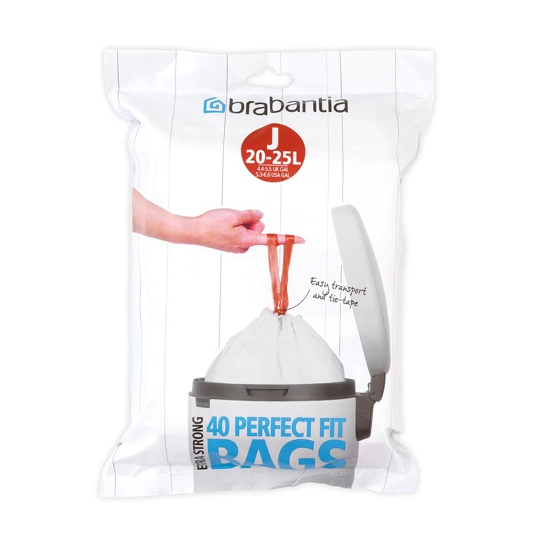 Soppåse med dragband 40-pack 20-25L, Brabantia