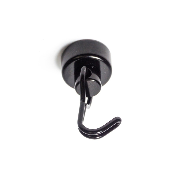 Magnetkrok mini 3-pack, Svart 