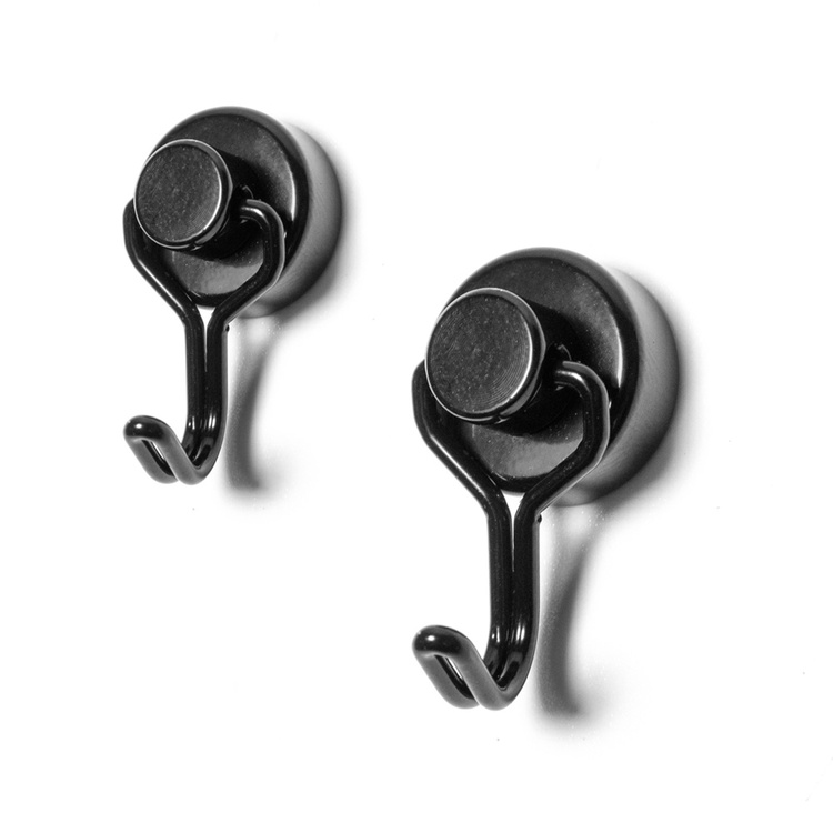 Magnetkrok mini 3-pack, Svart 