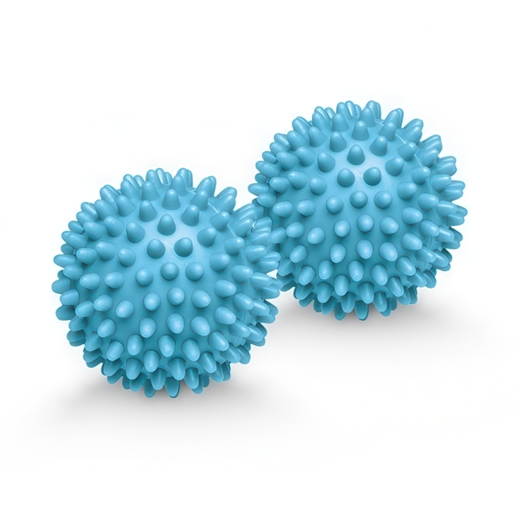 Torkbollar till torktumlaren, 2 st, DRYER BALLS, Ø 7 cm, Blå