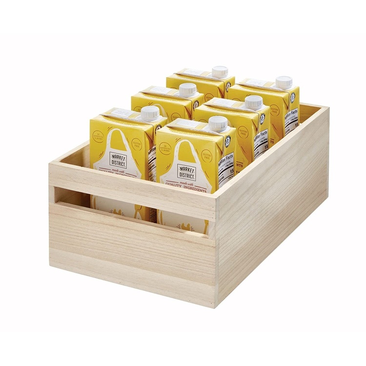 Trälåda, Extra Stor, PAULOWNIA ECO WOOD BOX XL, 25,4 x 38 x H 15,2 cm, Natur