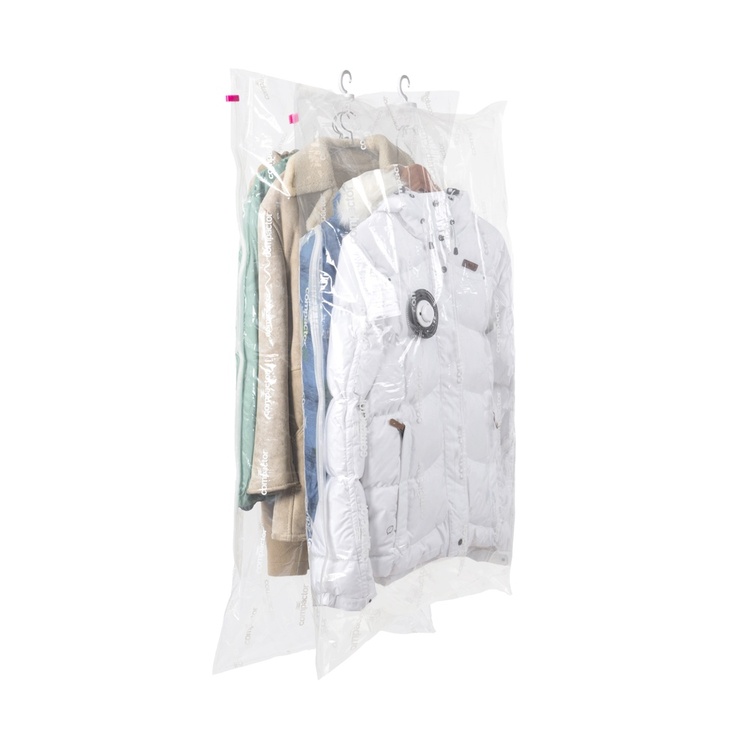 Vakuumpåse med galge 2-pack, lång och kort, Compactor