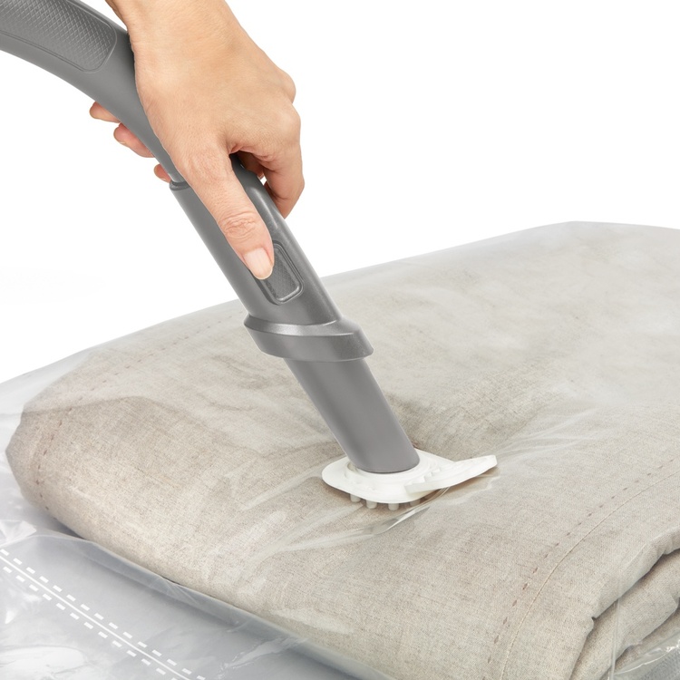 Vakuumpåse Platt, XL VACUUM TIDYING BAG, 130 x 90 cm, Klar