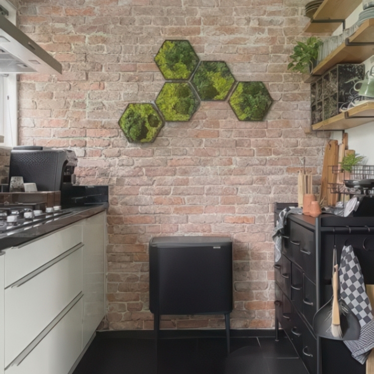 Återvinningsstation på ben med 2 fack, Brabantia