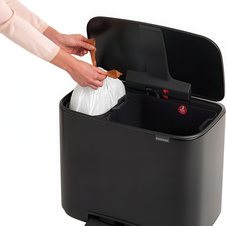 Återvinningstation med 2 fack, Brabantia