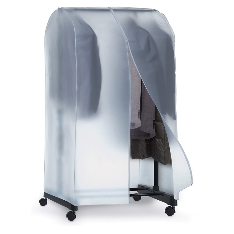 Överdrag för klädstång, LIVING RACK COVER, 95 x 50 x H 160, Transparent