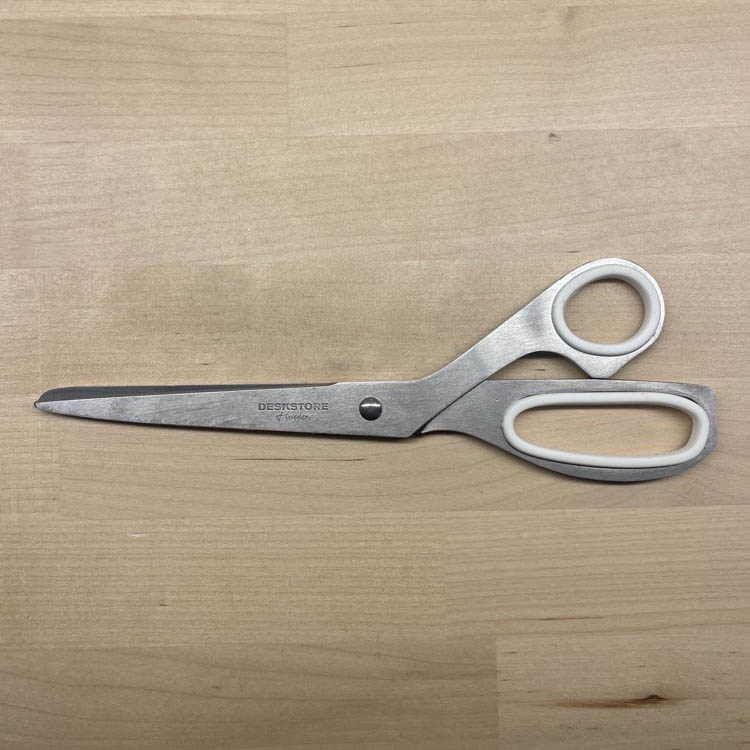 Papperssax i rostfritt stål, Deskstore