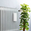 Luftfuktare för element i Keramik, STRIPES HANGING HUMIDIFIER, Vit